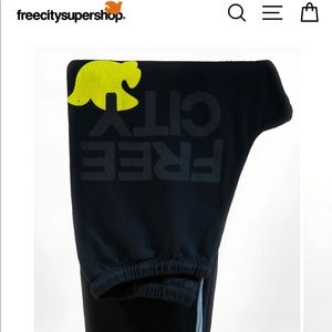 FREECITY sweatpant -Squidink